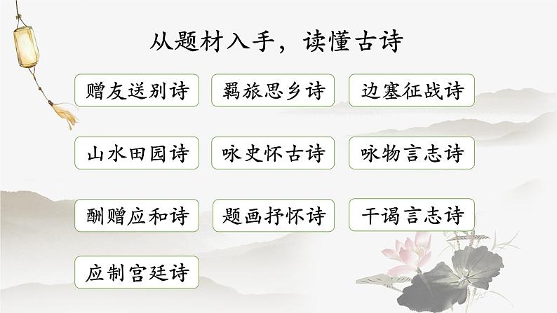 2023届高考备考诗歌鉴赏之诗歌思想内容 课件43张第3页