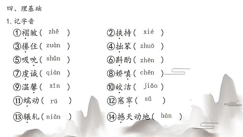 2022-2023学年统编版高中语文必修上册3.2《哦，香雪》课件28张第7页