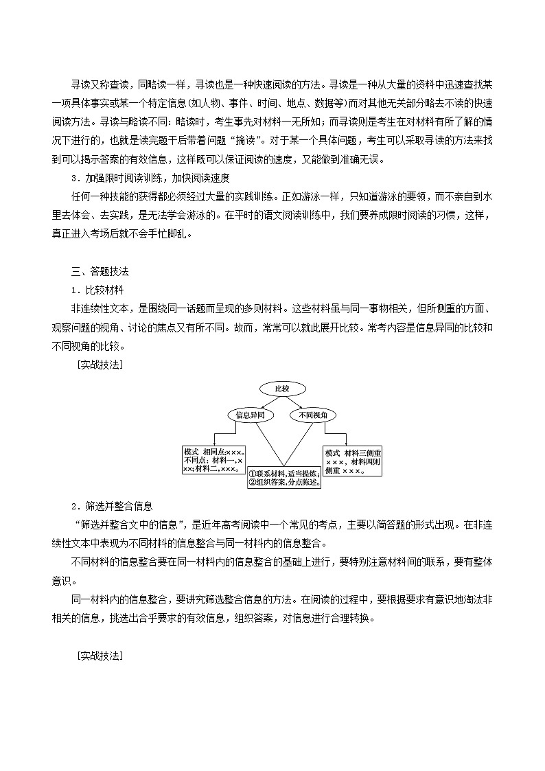 高考语文二轮复习专题5非连续性实用类论述类文本阅读真题汇编含答案02