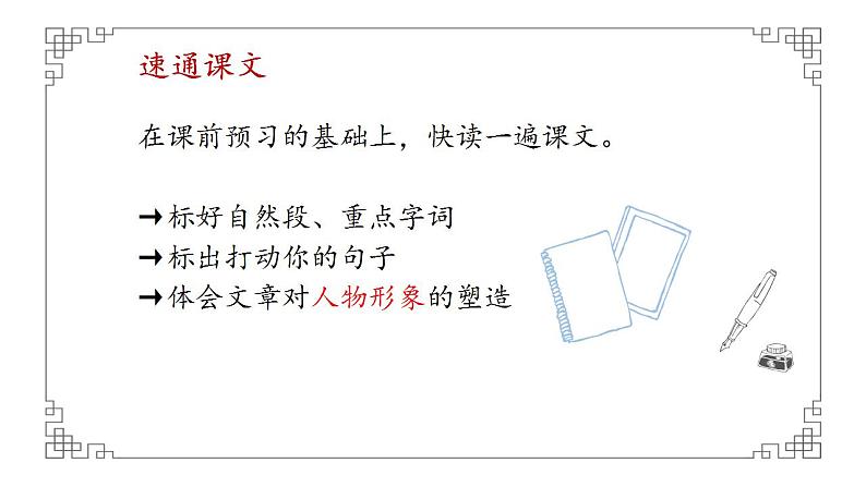 2022-2023学年统编版高中语文必修上册3.1《百合花》课件33张第4页