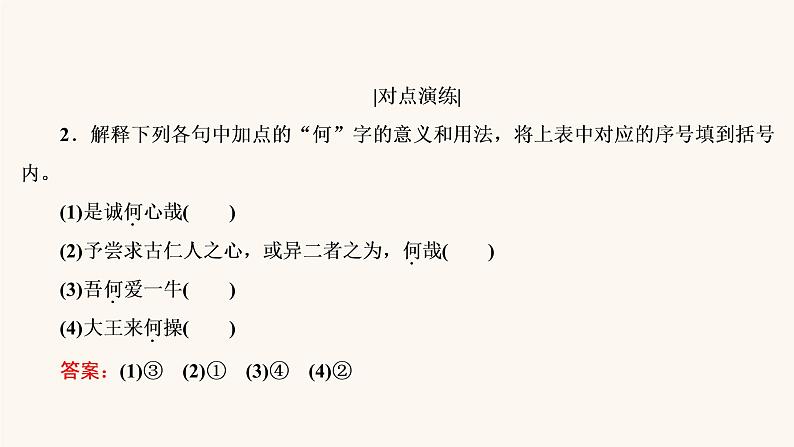 高考语文二轮复习2古代诗文阅读专题1考点2理解文言虚词的含义课件第7页