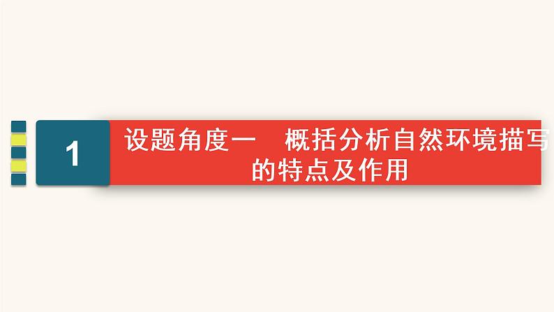 高考语文二轮复习3现代文阅读专题3考点2小说的环境描写课件04