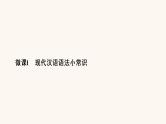 高考语文二轮复习1语言文字运用专题1微课1现代汉语语法小常识课件
