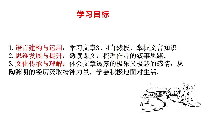 2021-2022学年统编版高中语文选择性必修下册10.2《归去来兮辞（并序）》课件34张第2页