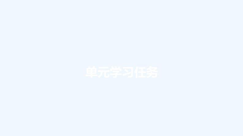 【最新版】高中语文必修上册单元学习任务第1页