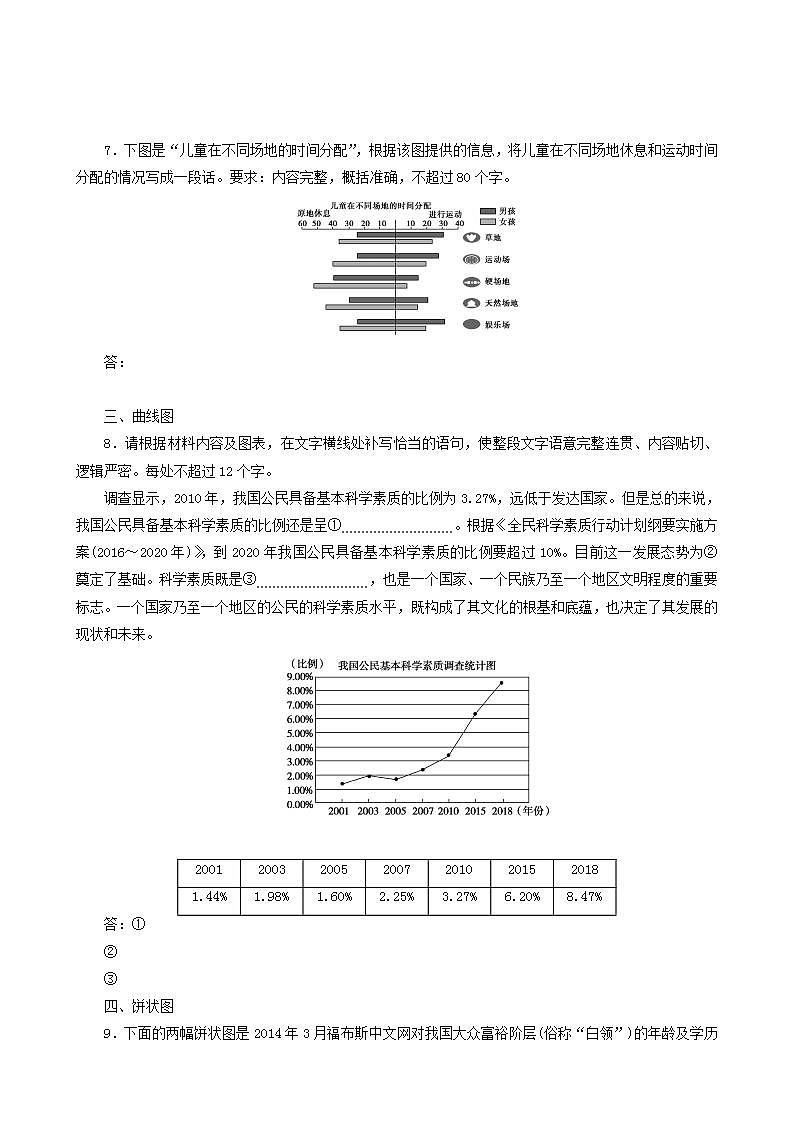 高考语文一轮复习课时作业21图文转换含答案03
