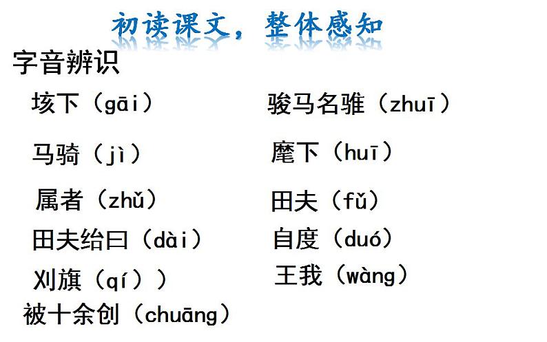 《项羽之死》课件45张   2021-2022学年人教版高中语文选修《中国古代诗歌散文欣赏》第8页