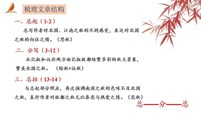 2022-2023学年统编版高中语文必修上册14-1《故都的秋》课件25张第4页