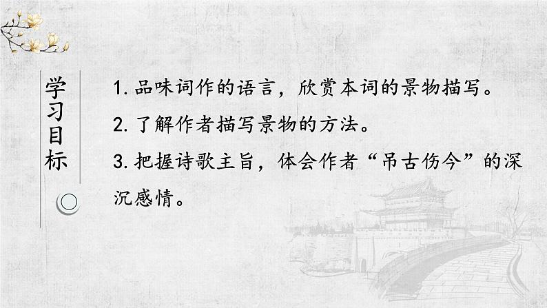 2021-2022学年统编版高中语文必修下册《桂枝香•金陵怀古》课件37张第3页