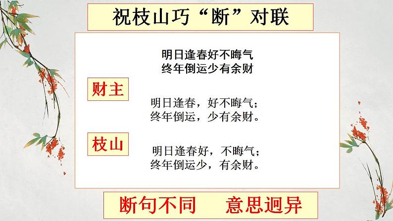 2023届高考文言文复习之断句pt课件第3页