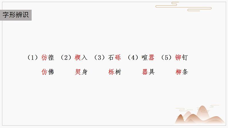 2022-2023学年统编版高中语文必修上册2.3《峨日朵雪峰之侧》课件27张第6页