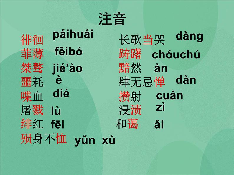 部编版高中语文选择性必修中册 6.1记念刘和珍君 课件+教案04
