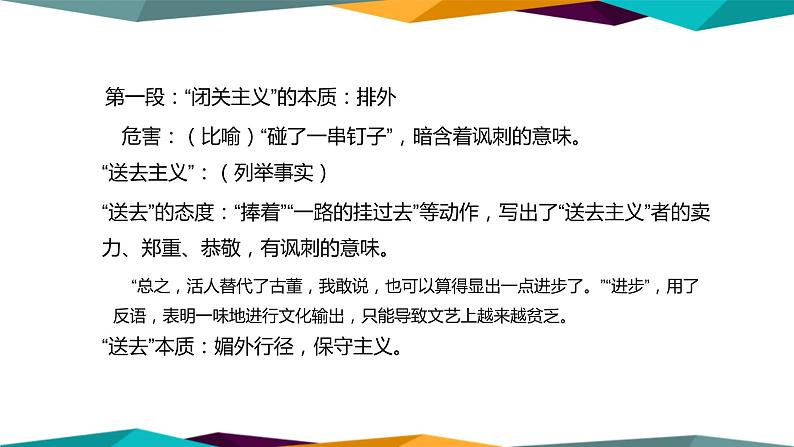 高中语文必修上册 12《 拿来主义 》课件PPT第7页