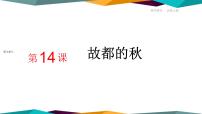 高中语文人教统编版必修 上册14.1 故都的秋优秀课件ppt