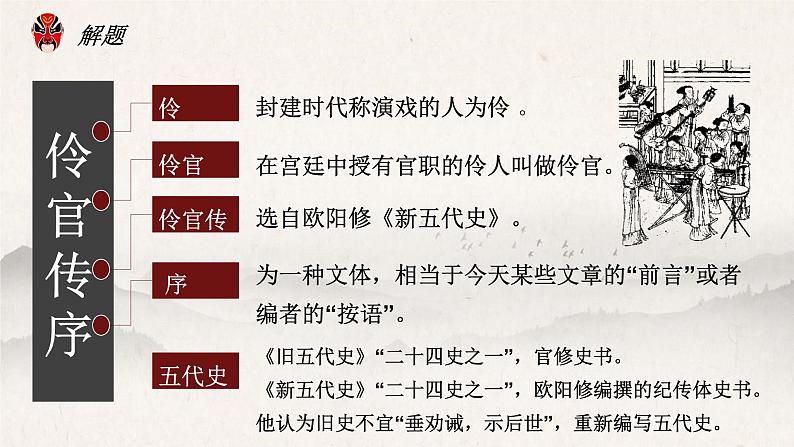 2022-2023学年统编版高中语文选择性必修中册11-2《五代史伶官传序》课件25张第4页