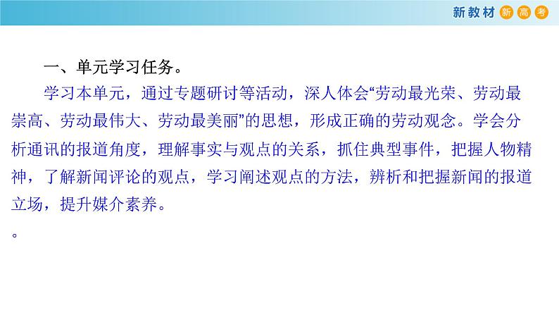 人教高中语文必修上 第二单元《单元学习任务》优秀教学课件.03