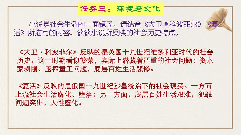 大卫与复活任务群学习  课件  部编版高中语文选择性必修上册第7页