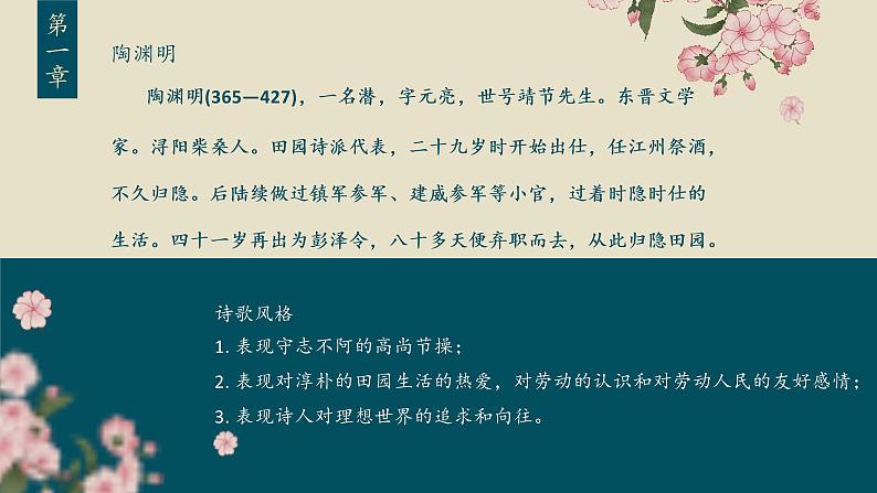 2022-2023学年统编版高中语文必修上册7.2《归园田居（其一）》课件17张05