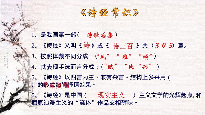 2021-2022学年统编版高中语文选择性必修下册1.1《氓》课件43张第7页