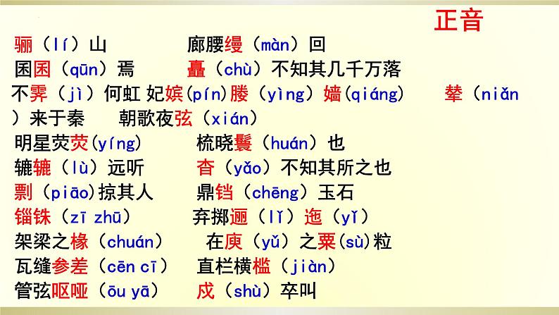 2021-2022学年统编版高中语文必修下册16.1《阿房宫赋》课件35张第8页