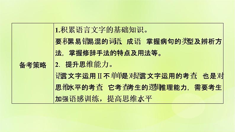 2023版高考语文二轮复习第3部分语言文字运用课件05