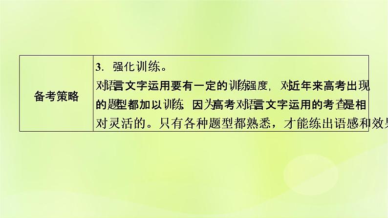 2023版高考语文二轮复习第3部分语言文字运用课件06