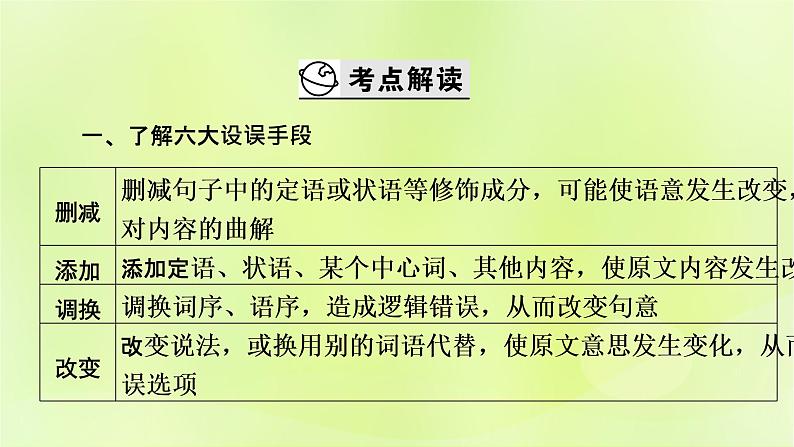 2023版高考语文二轮复习第1部分现代文阅读专题1现代文阅读Ⅰ学案2考点突破精准答题第1讲筛选信息题课件第3页