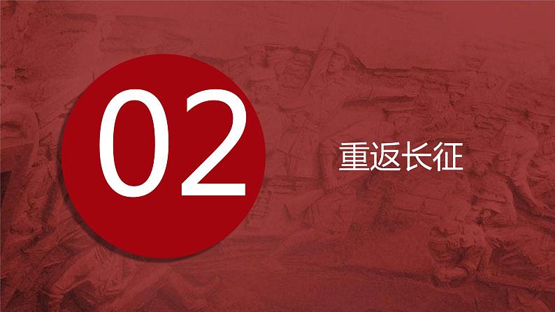 2022-2023学年统编版高中语文选择性必修上册2.1《长征胜利万岁》课件20张08