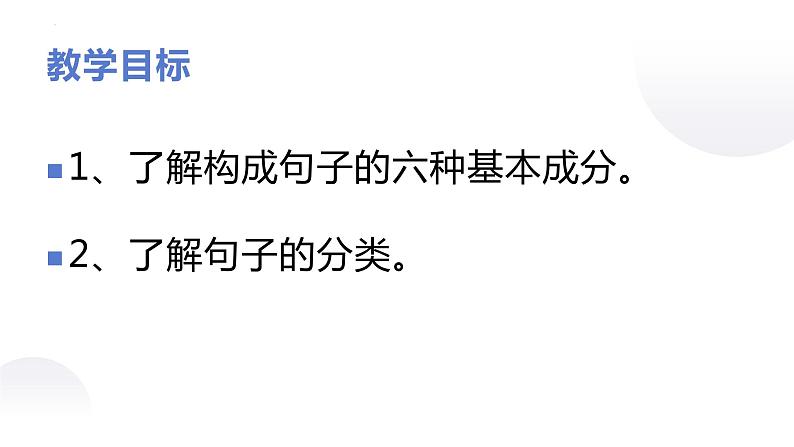 2022—2023学年统编版高中语文必修上册基础语法-句子成分 课件66张第6页