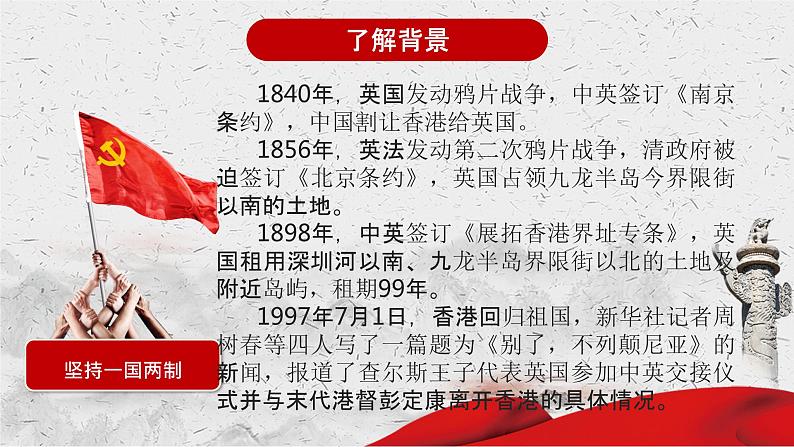 2022-2023学年统编版高中语文选择性必修上册3.1《别了，“不列颠尼亚”》课件25张第7页