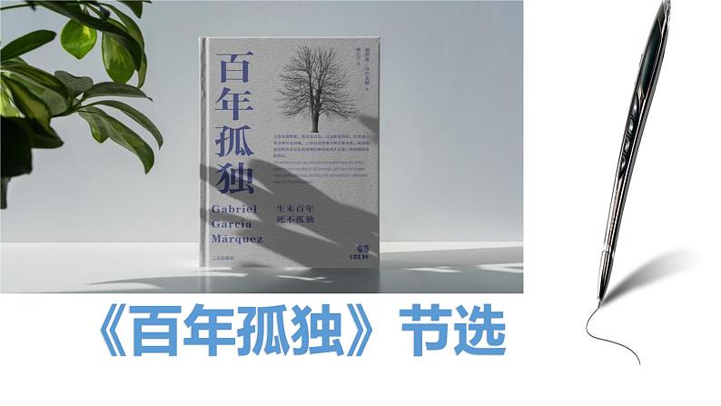 2022-2023学年统编版高中语文选择性必修上册11.《百年孤独（节选）》课件38张第1页