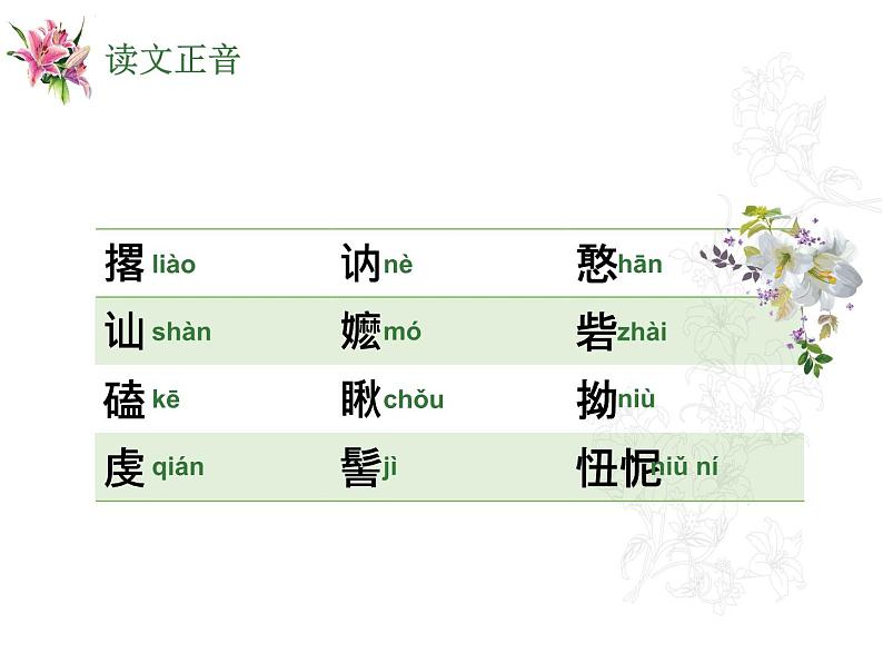 2022-2023学年统编版高中语文必修上册3-1《百合花》课件45张第6页