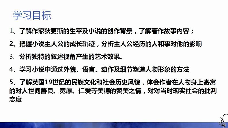 2022-2023学年统编版高中语文选修上册8《大卫 科波菲尔》课件42张第4页