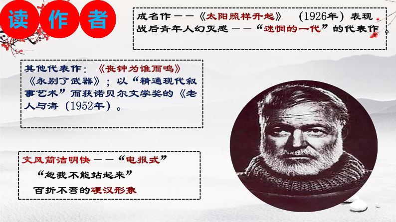 10《老人与海（节选）》课件64张+2022-2023学年统编版高中语文选择性必修上册第3页