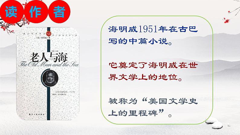 10《老人与海（节选）》课件64张+2022-2023学年统编版高中语文选择性必修上册第6页