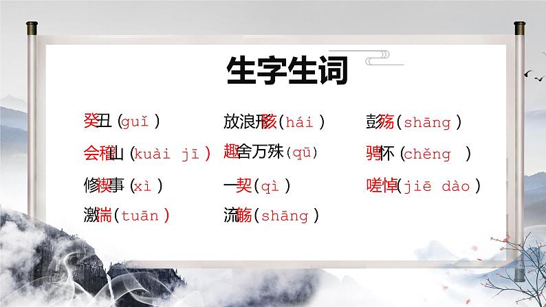 10.1《兰亭集序》课件28张+2021-2022学年统编版高中语文选择性必修下册第8页