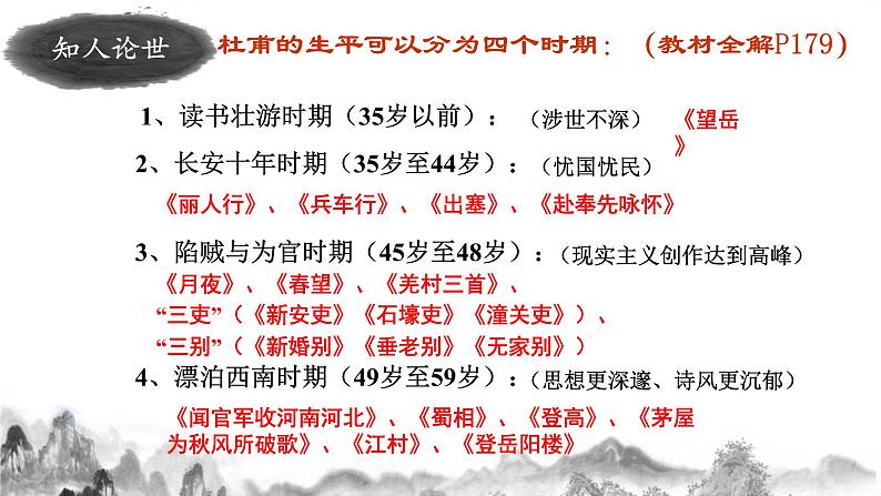 2022—2023学年统编版高中语文必修上册 8.2《登高》课件24张第6页