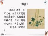 人教統(tǒng)編版高中語文必修 上冊(cè)6.（芣苢 插秧歌） 課件+教案+練習(xí)含解析卷