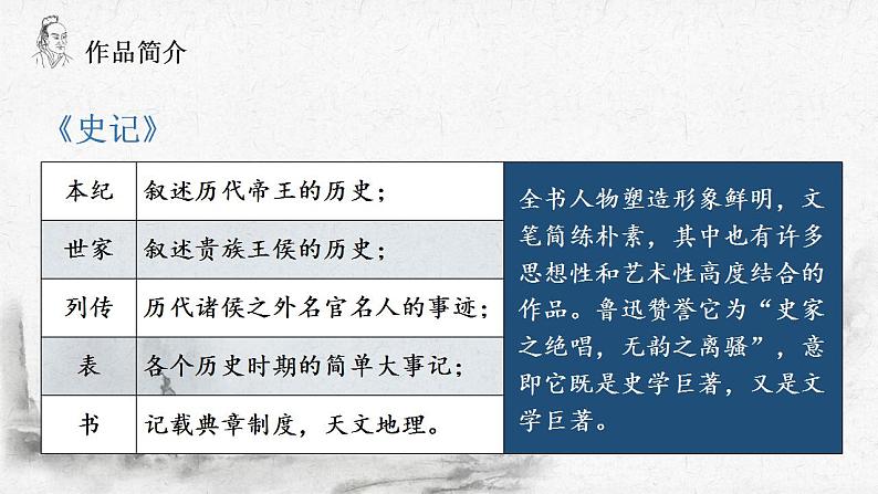 2022-2023学年统编版高中语文选择性必修中册9《屈原列传》课件76张第8页