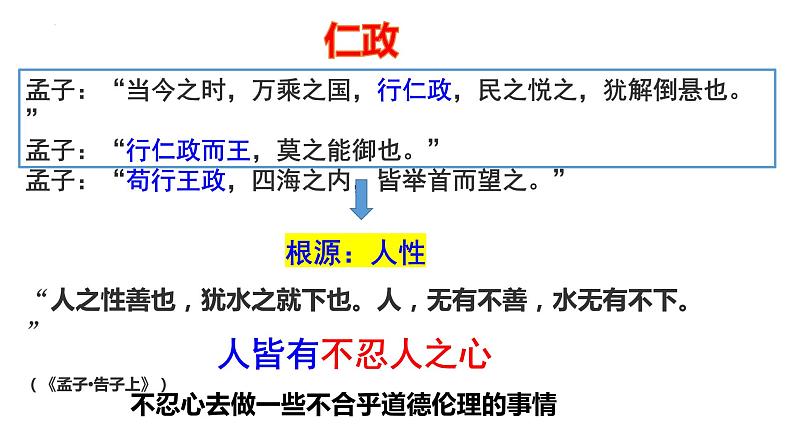 2022-2023学年统编版高中语文选择性必修上册5.3《人皆有不忍人之心》课件36张第8页