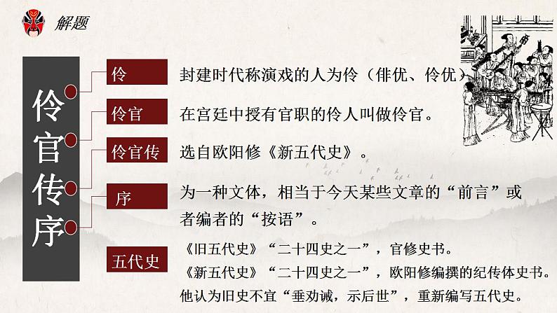 2022-2023学年统编版高中语文选择性必修中册11.2《五代史伶官传序》课件29张第7页