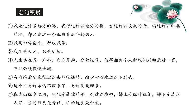 2021-2022学年统编版高中语文选择性必修下册5.2《边城》课件25张第7页