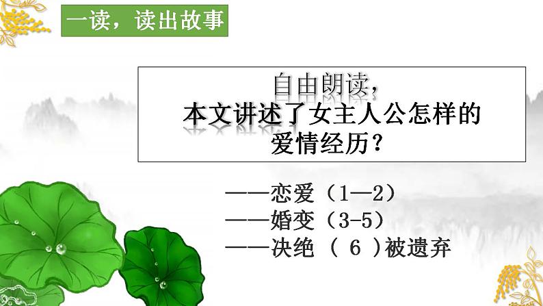 2021-2022学年统编版高中语文选择性必修下册1.1《氓》课件17张第4页