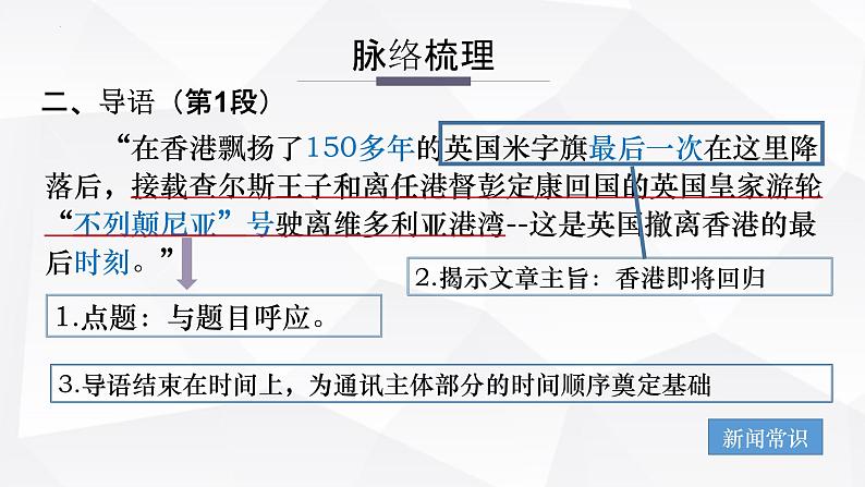 2022-2023学年统编版高中语文选择性必修上册3.1《别了，“不列颠尼亚”》课件20张第8页