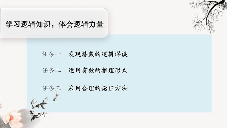 2022-2023学年统编版高中语文选择性必修上册《逻辑的力量》课件97张02