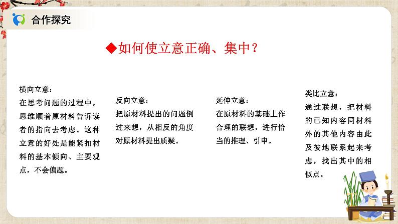 《作文审题立意》课件+教案+练习06