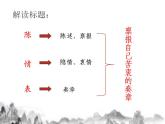 2021-2022学年统编版高中语文选择性必修下册9.1《陈情表》课件51张