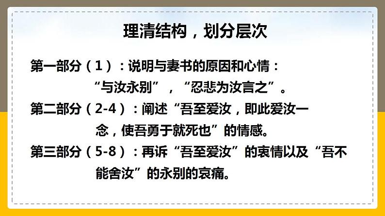 2021-2022学年统编版高中语文必修下册11-2《与妻书》课件17张06