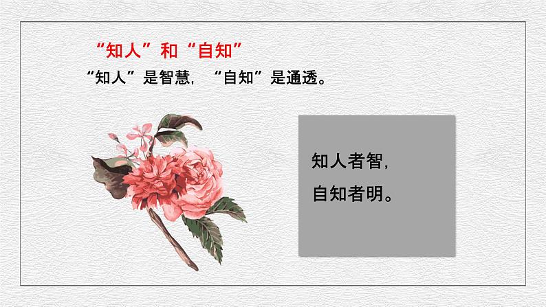 2022-2023学年统编版高中语文选择性必修上册《老子四章》《五石之瓠》 《论语十二章》《兼爱》对比阅读课件23张第7页