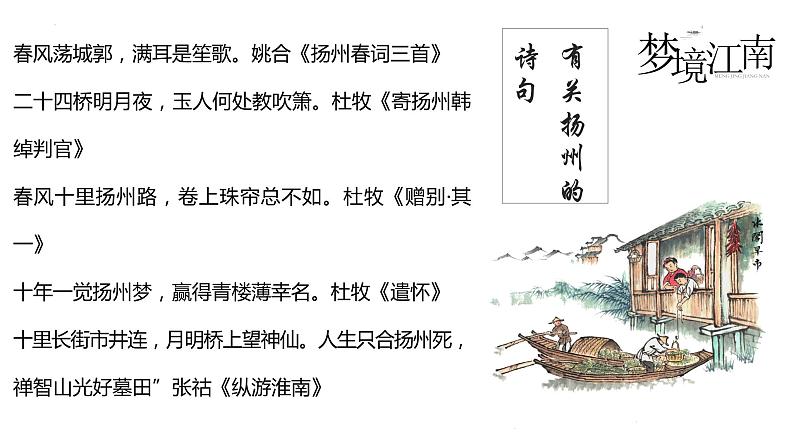 2021-2022学年统编版高中语文选择性必修下册4.2《扬州慢》课件33张第3页